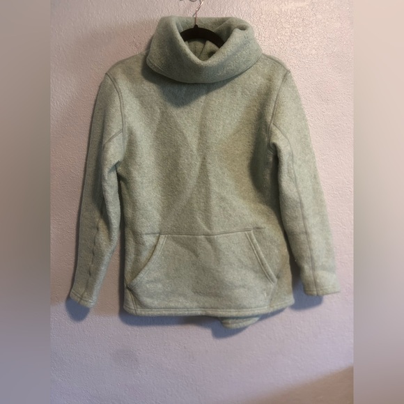 Smartwool Women's Hudson Trail Fleece Pullover size Small in Light Jade - Picture 4 of 12